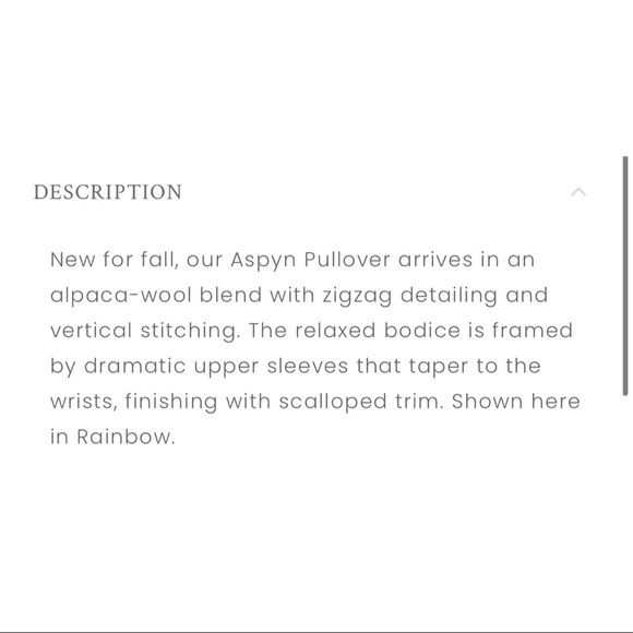 LOVESHACKFANCY Aspyn Sweater Size XS - Picture 5 of 7